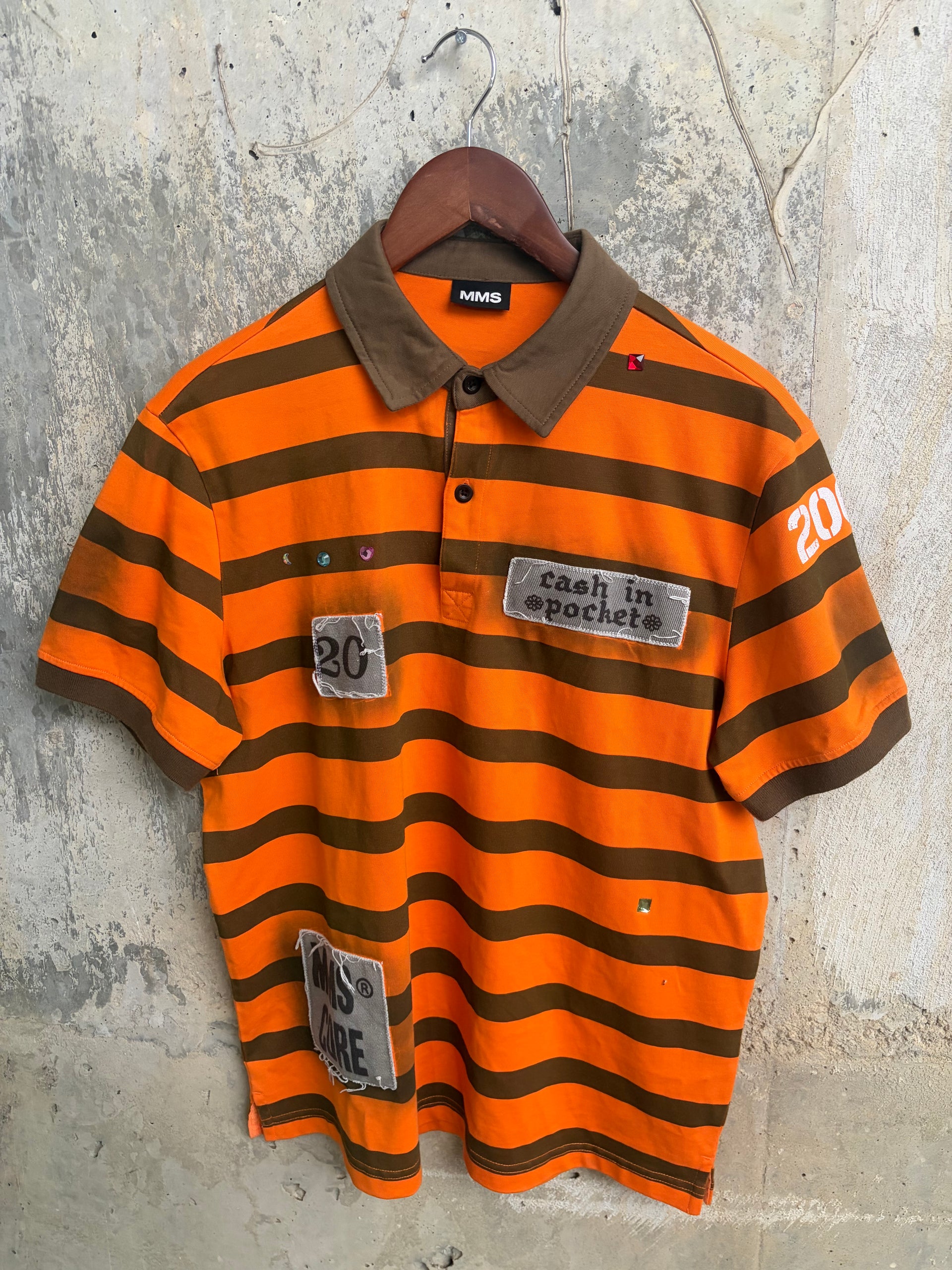 MMS “Cash In Pocket” Polo — Orange